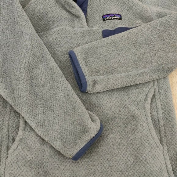 Patagonia Women’s Size S Re-Tool Snap-T Pullover Fleece Jacket Gray - Picture 6 of 10